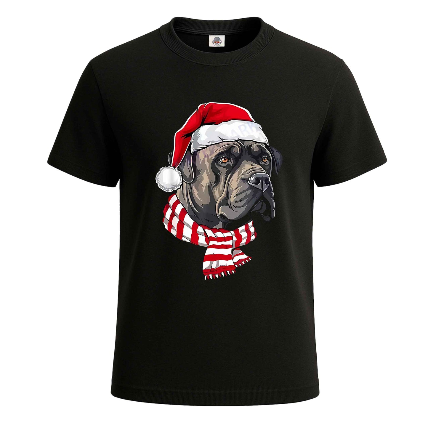 Xmas Bulldog Santat |T-Shirt For Men's