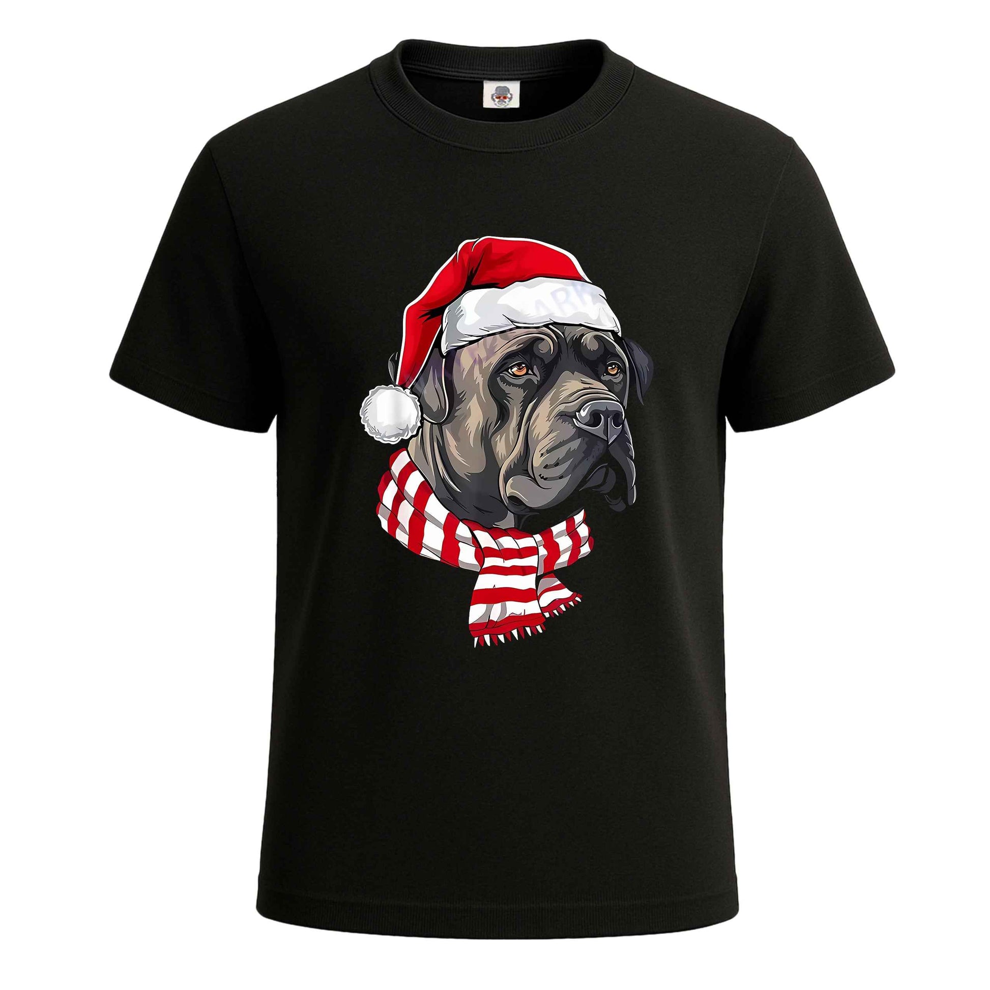 Xmas Bulldog Santat |T-Shirt For Men's
