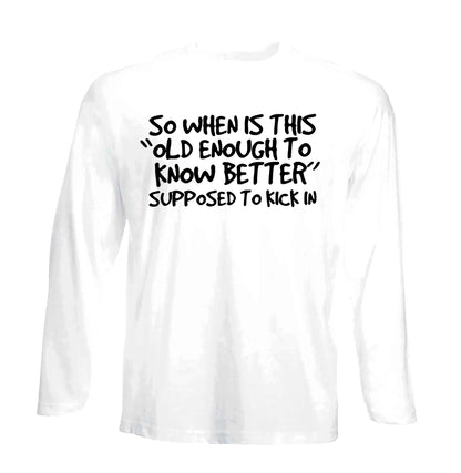 So When Is This | Men's Long Sleeve