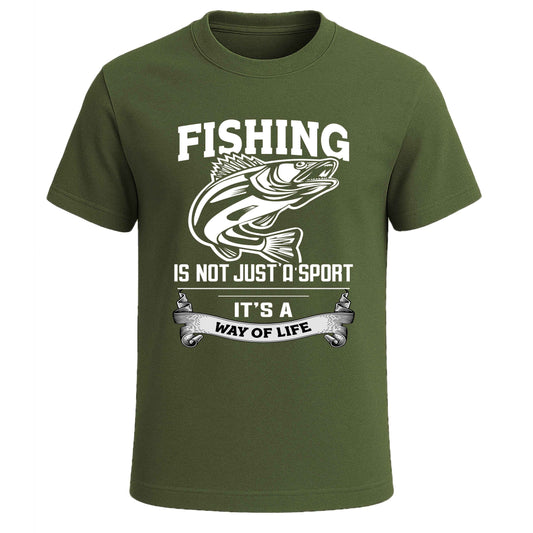 FISHING IS NOT JUST MEN'S T-SHIRT