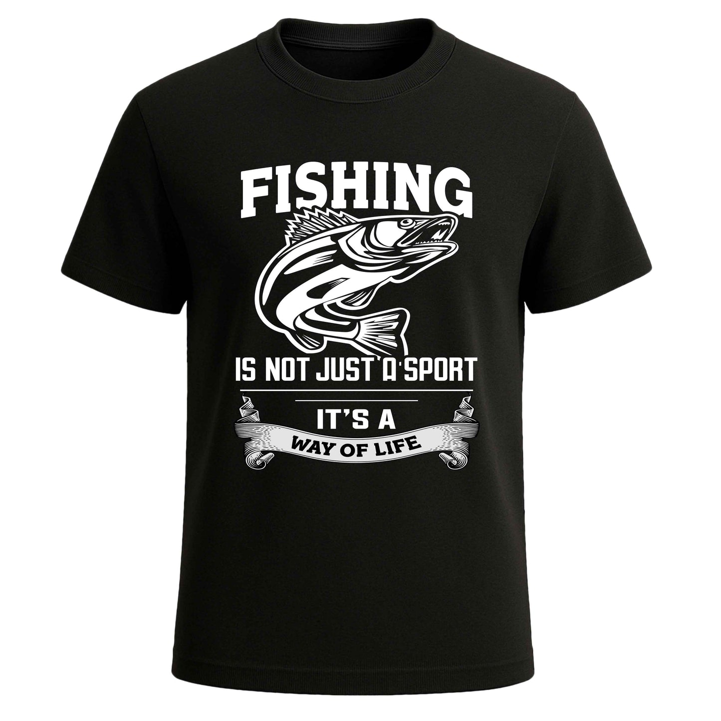FISHING IS NOT JUST MEN'S T-SHIRT