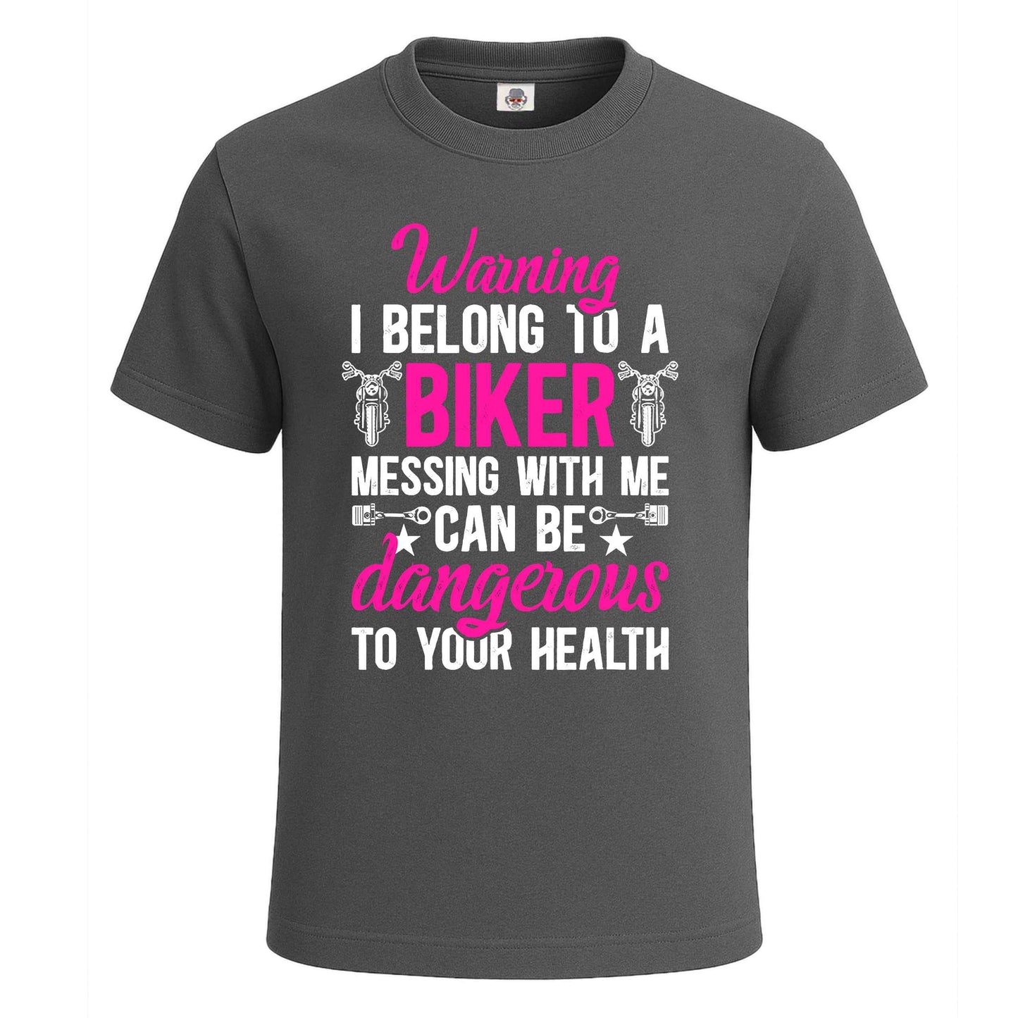 Warning I Belong| T-Shirt For Men's Charcoal Warning I Belong| T-Shirt For Men's