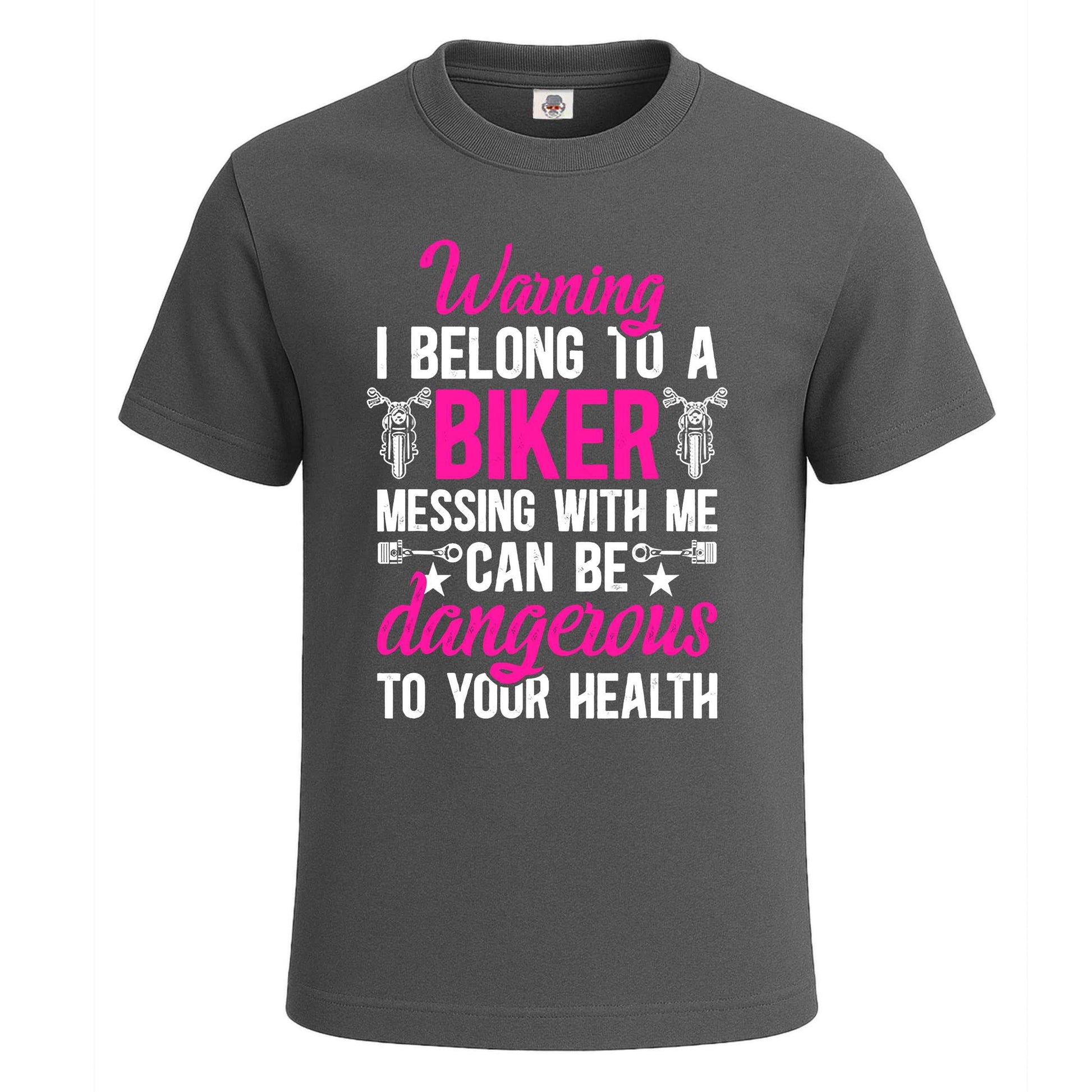 Warning I Belong| T-Shirt For Men's Charcoal Warning I Belong| T-Shirt For Men's