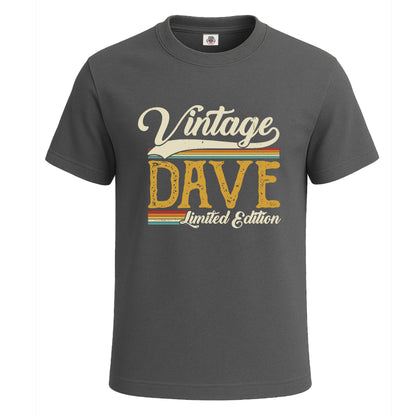 Vintage Dave Limited | T-Shirt For Men's