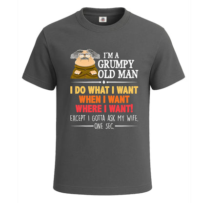 Old Man I Do Want | T-Shirt For Men's
