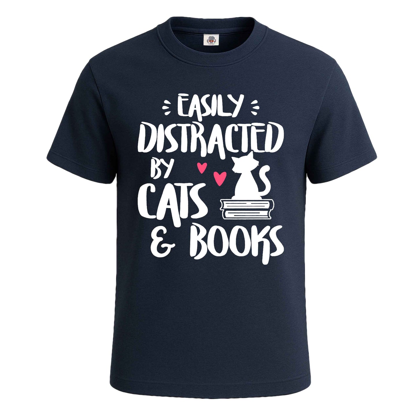Easily Distracted By | T-Shirt For Men's NAVY T-SHIRT Easily Distracted By | T-Shirt For Men's