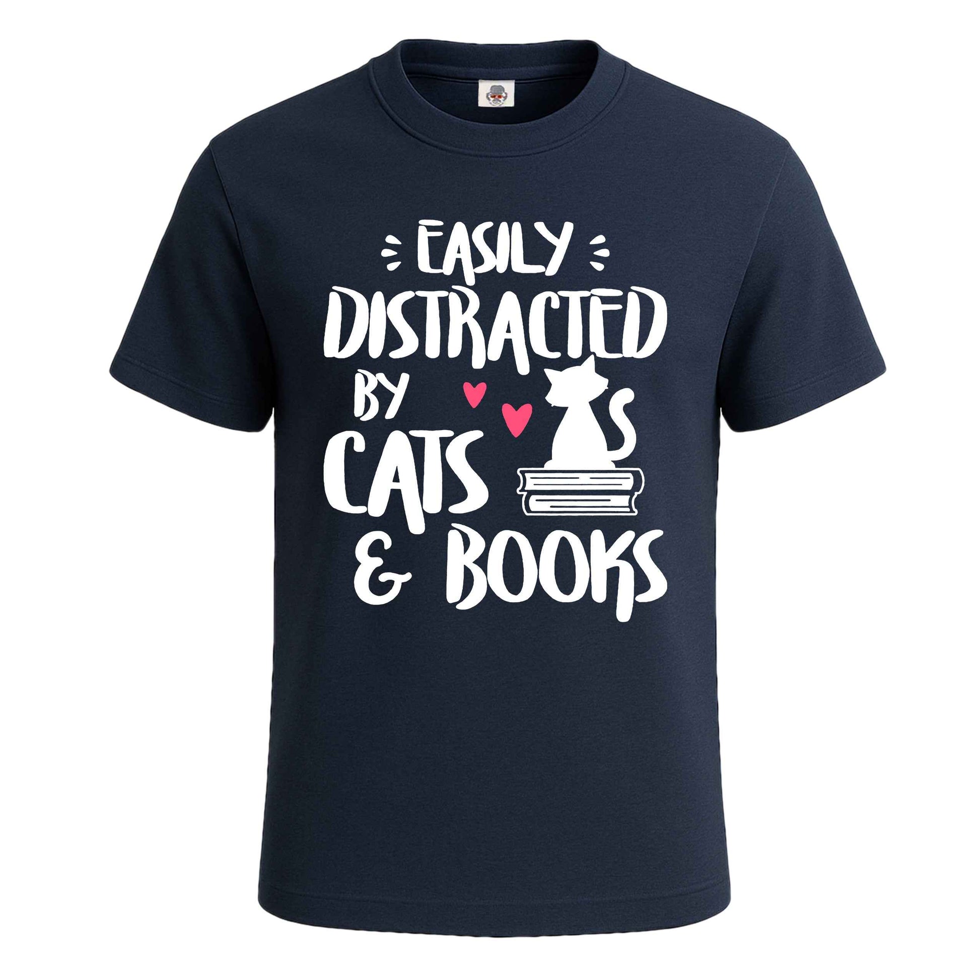 Easily Distracted By | T-Shirt For Men's NAVY T-SHIRT Easily Distracted By | T-Shirt For Men's