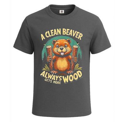 A Clean Beaver Always | T-Shirt For Men's