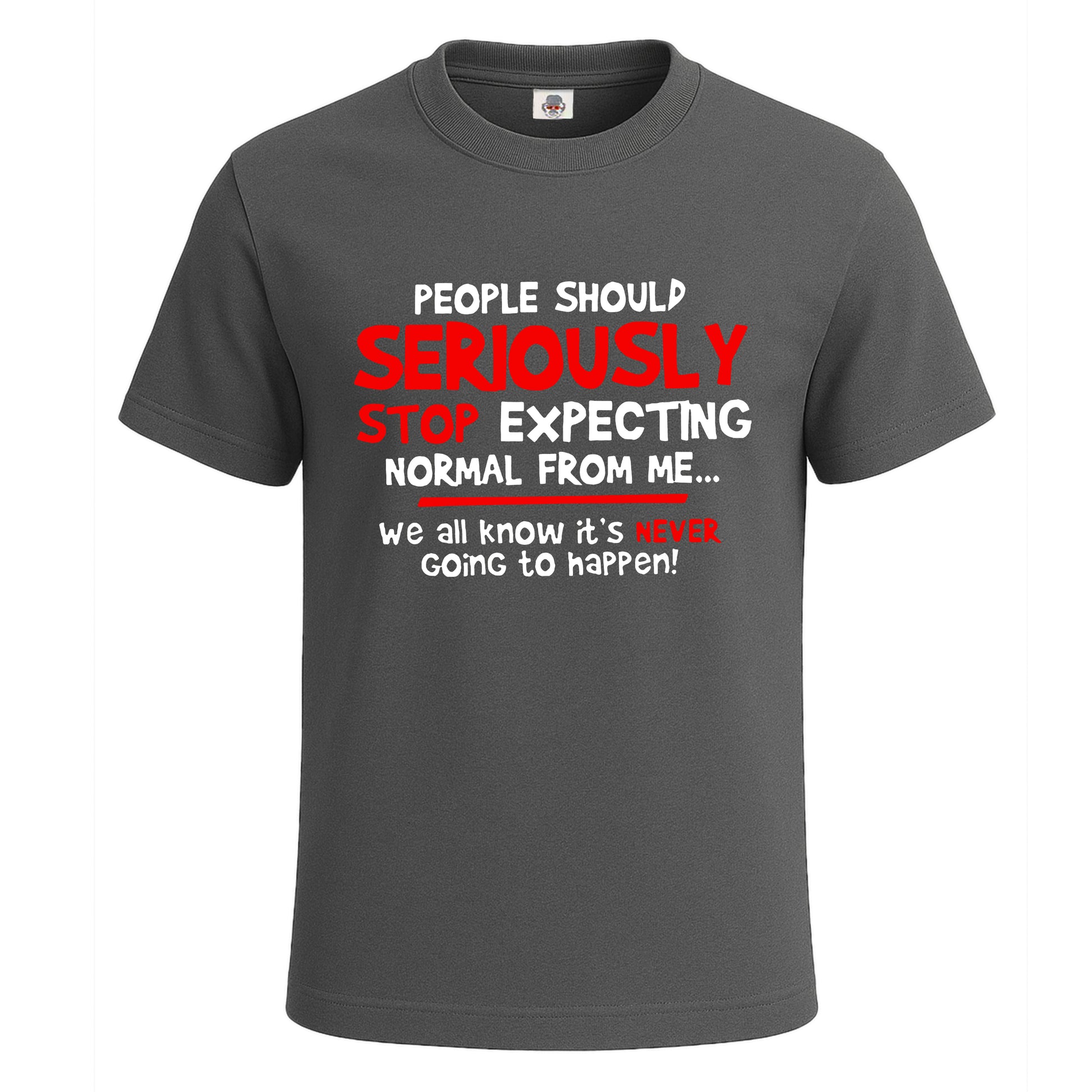 People Should Stop | T-Shirt For Men's Charcoal People Should Stop | T-Shirt For Men's