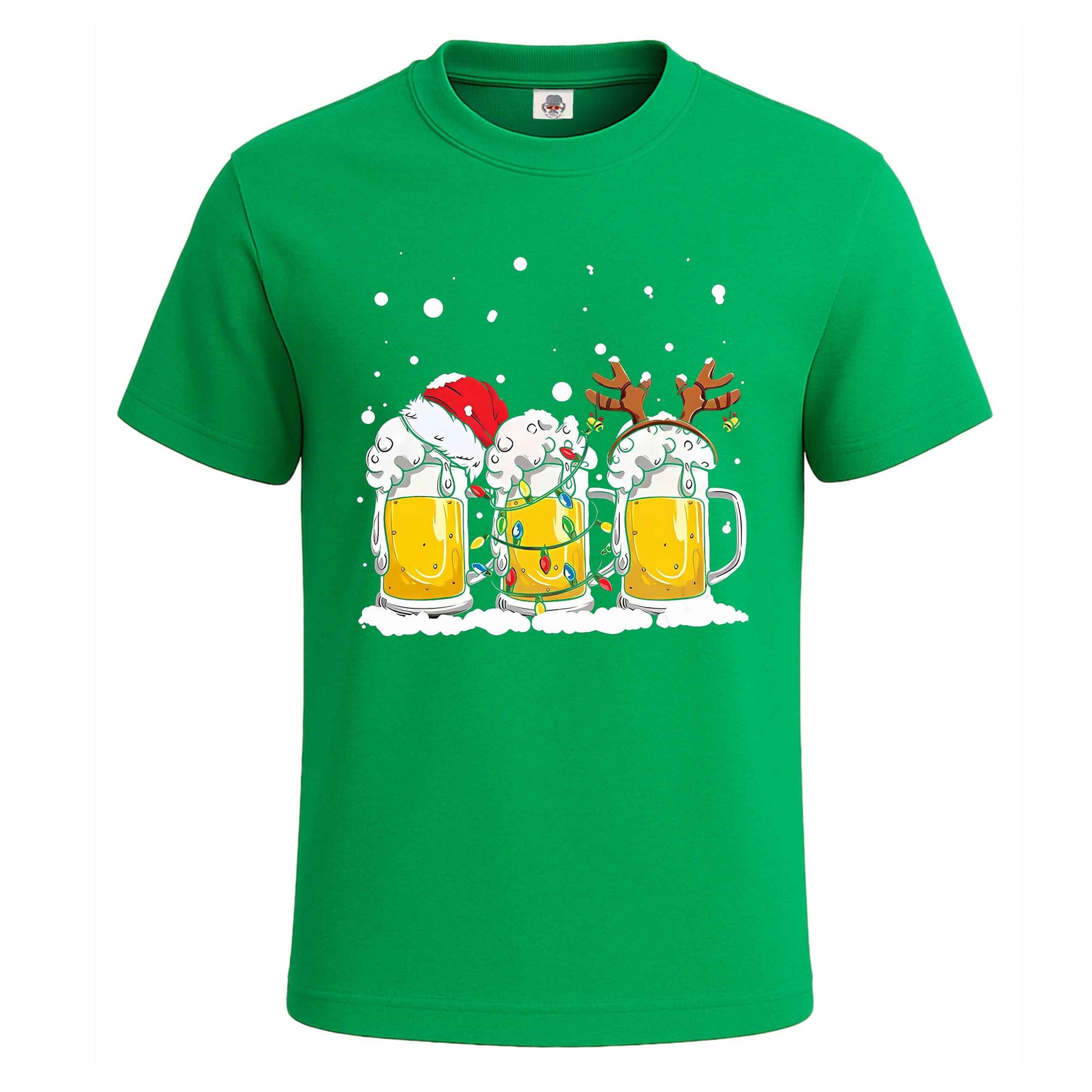 Beer Christmas Mug |T-Shirt For Men's