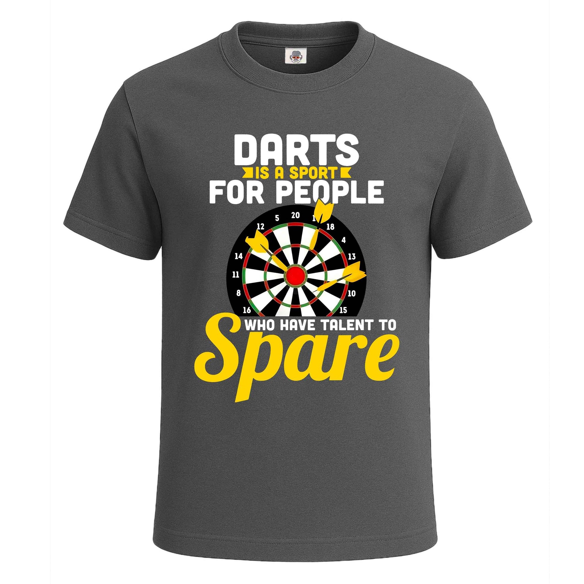 Darts Is A Sport For People | T-Shirt For Men's Charcoal Darts Is A Sport For People | T-Shirt For Men's