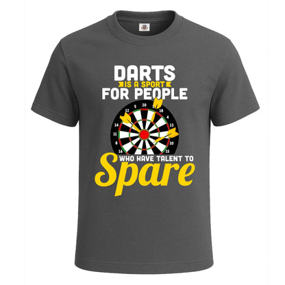 Darts Is A Sport For People | T-Shirt For Men's Charcoal Darts Is A Sport For People | T-Shirt For Men's