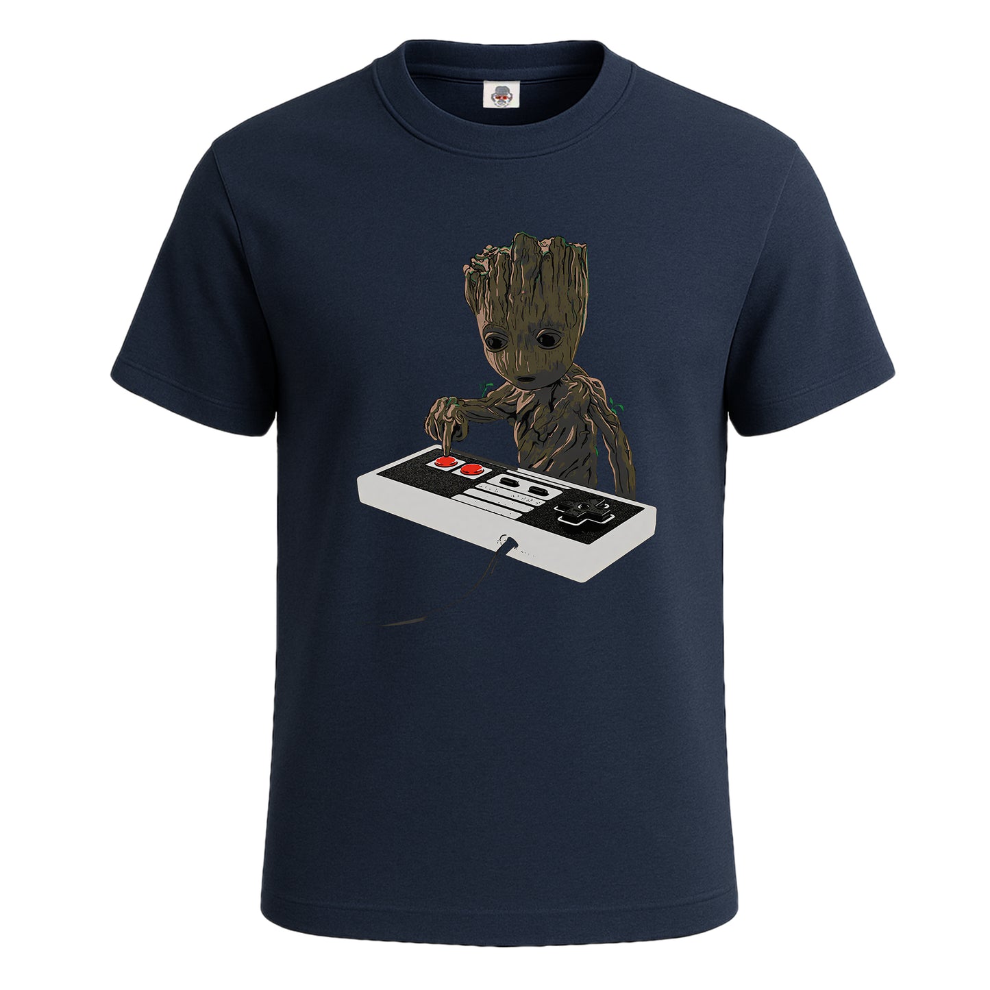 BABY GROOT STAR | T-Shirt For Men's NAVY T-SHIRT BABY GROOT STAR | T-Shirt For Men's