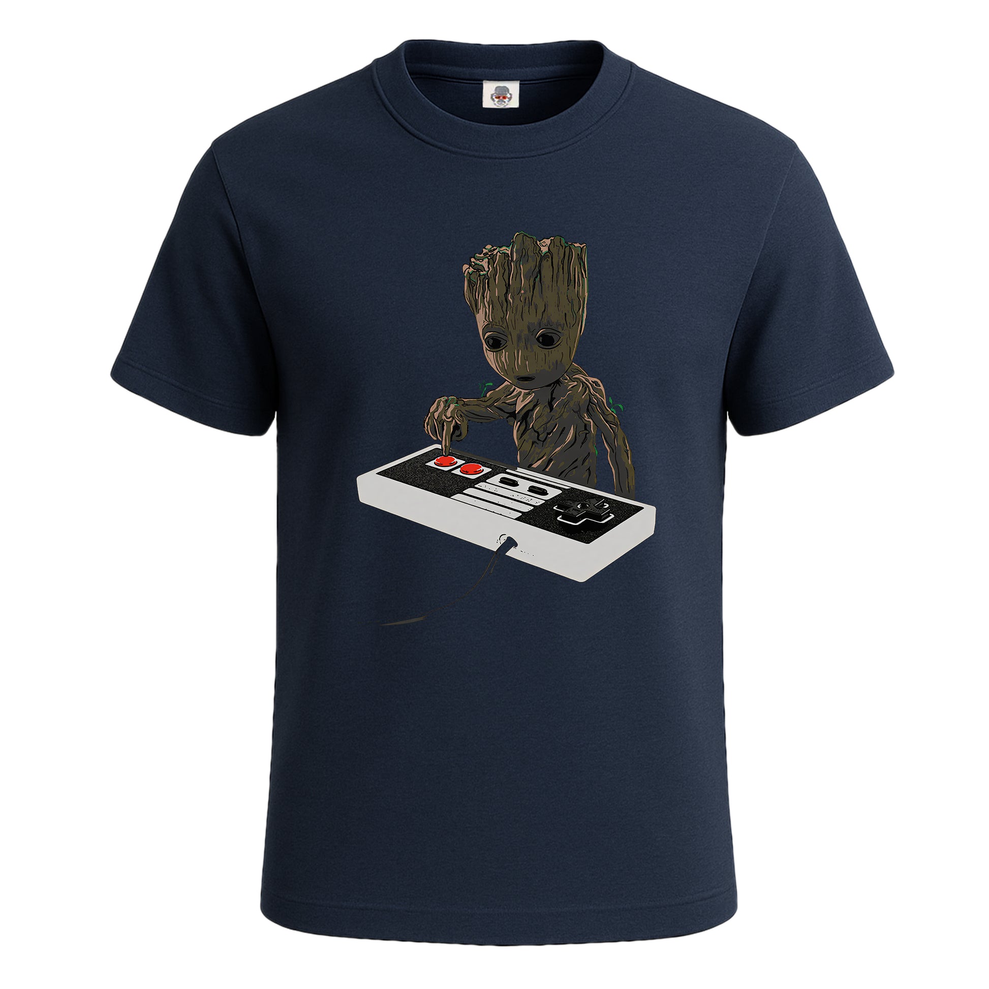 BABY GROOT STAR | T-Shirt For Men's NAVY T-SHIRT BABY GROOT STAR | T-Shirt For Men's