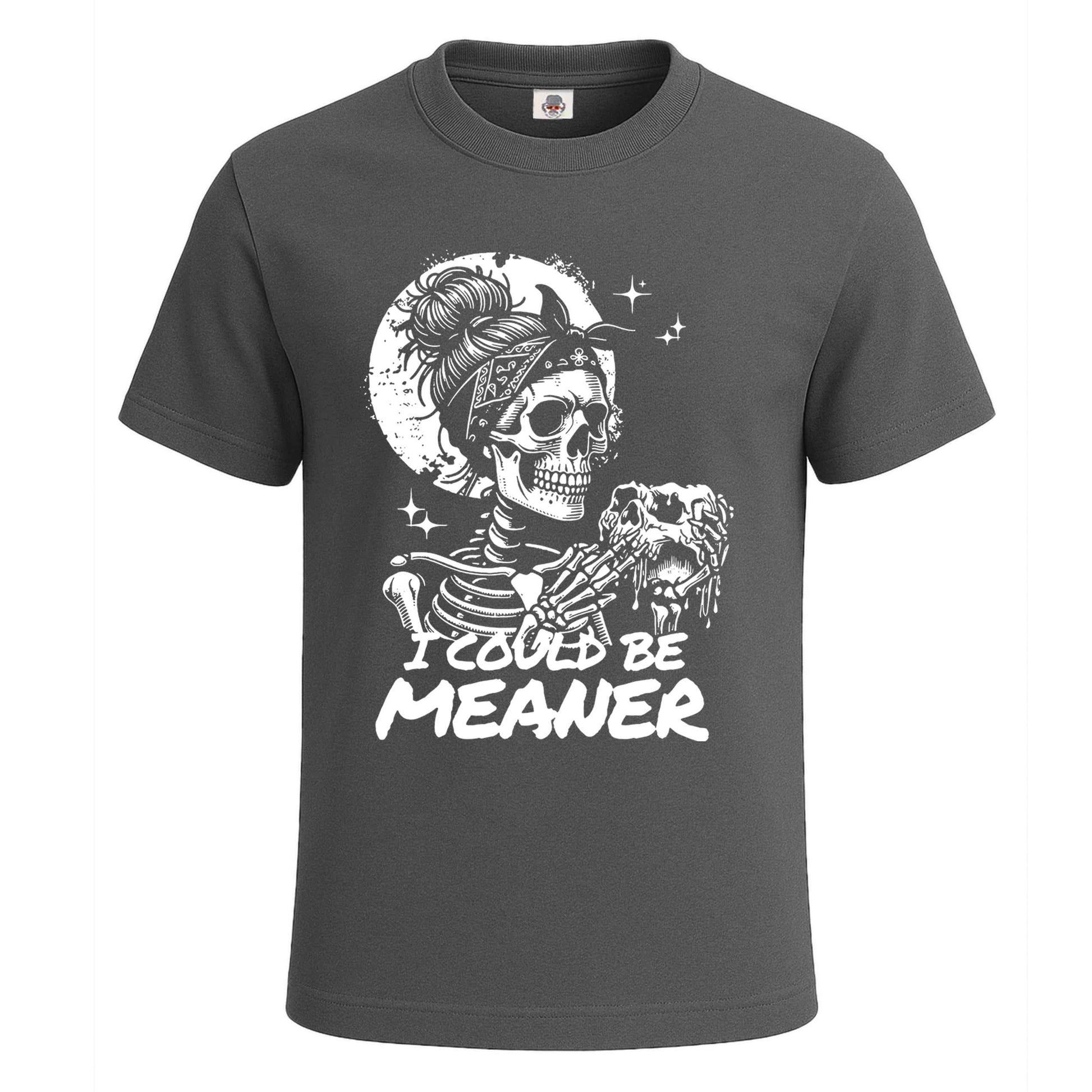 I Could Be Meaner | T-Shirt For Men's Charcoal I Could Be Meaner | T-Shirt For Men's