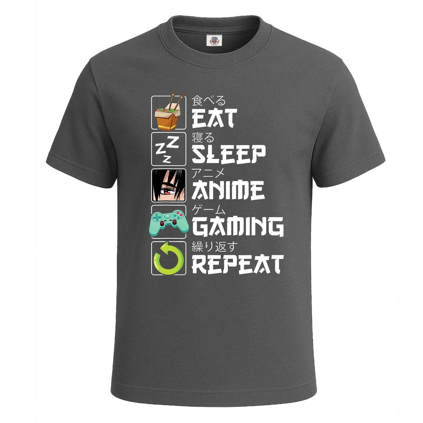 Eat Sleep Anime | T-Shirt For Men's