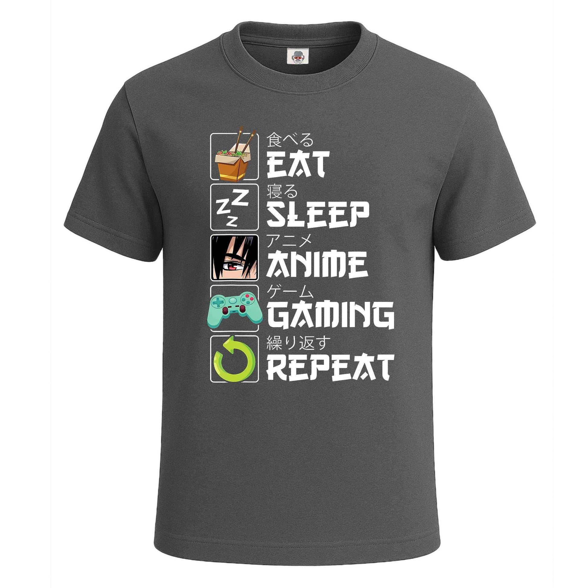 Eat Sleep Anime | T-Shirt For Men's