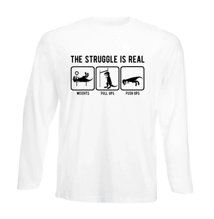 THE STRUGGLE | Men's Long Sleeve