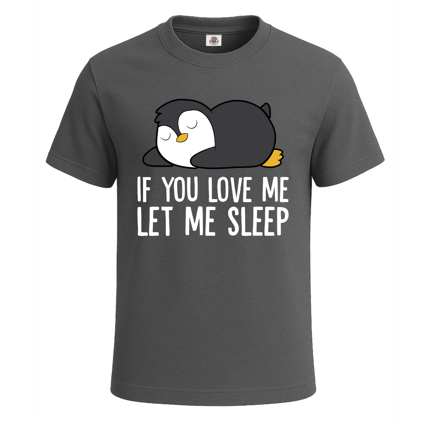 If You Love Me Let | T-Shirt For Men's Charcoal If You Love Me Let | T-Shirt For Men's