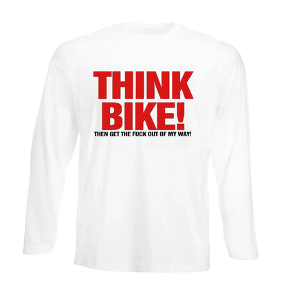 Think Bike Funny | Men's Long Sleeve