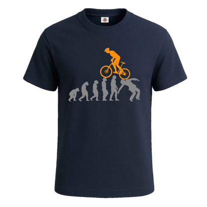 Motorcycle Biker Evolution| T-Shirt For Men's NAVY T-SHIRT Motorcycle Biker Evolution| T-Shirt For Men's