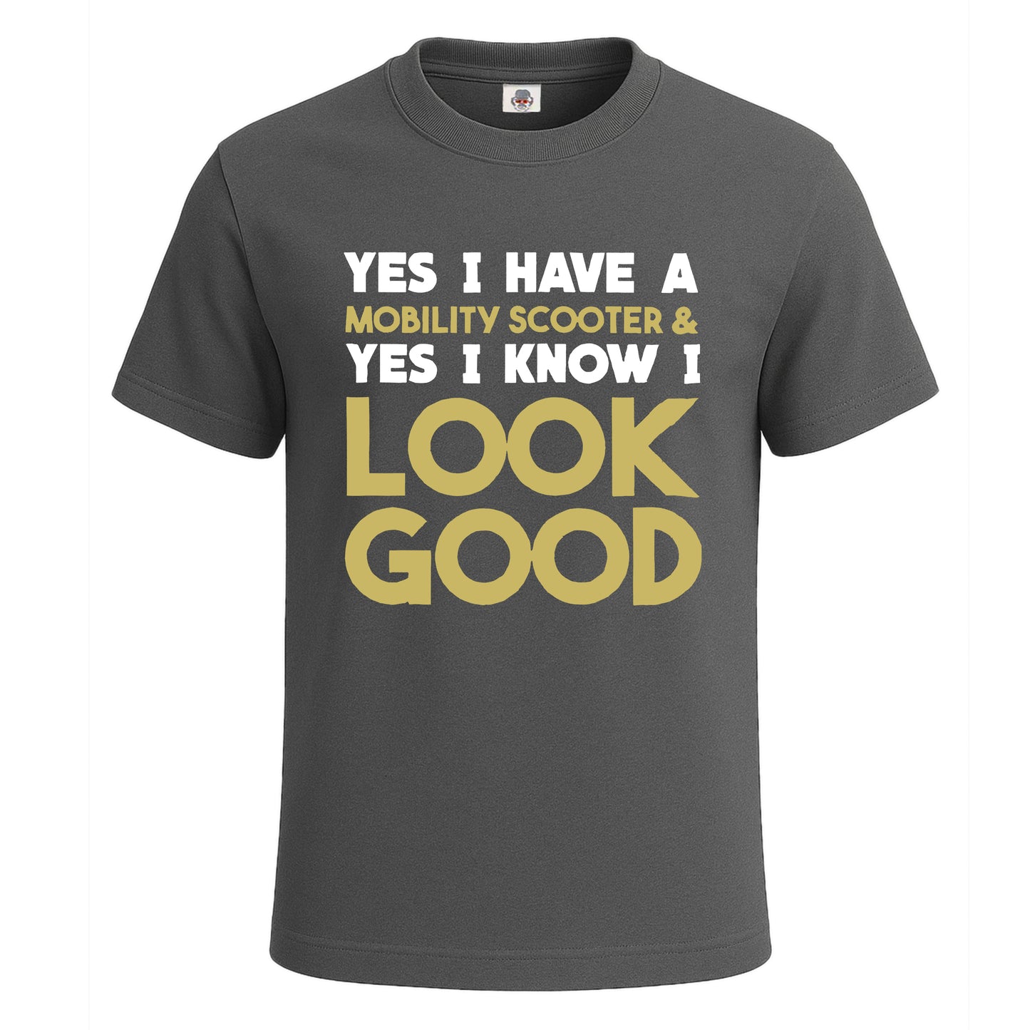 Yes I Have a Mobility | T-Shirt For Men's Charcoal Yes I Have a Mobility | T-Shirt For Men's