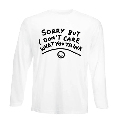 SORRY BUT I DON'T | Men's Long Sleeve