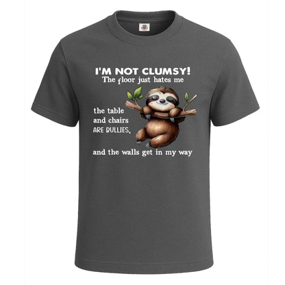 My Mouth Is A Bit Like | T-Shirt For Men's Charcoal My Mouth Is A Bit Like | T-Shirt For Men's