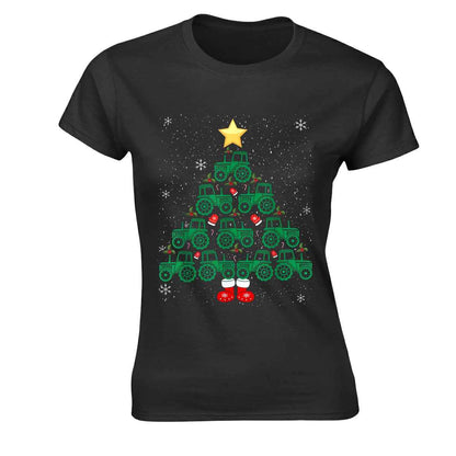 Tractor Christmas | LADIES T-SHIRT