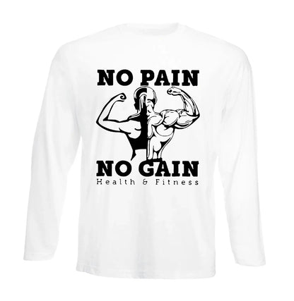 NO PAIN NO | Men's Long Sleeve