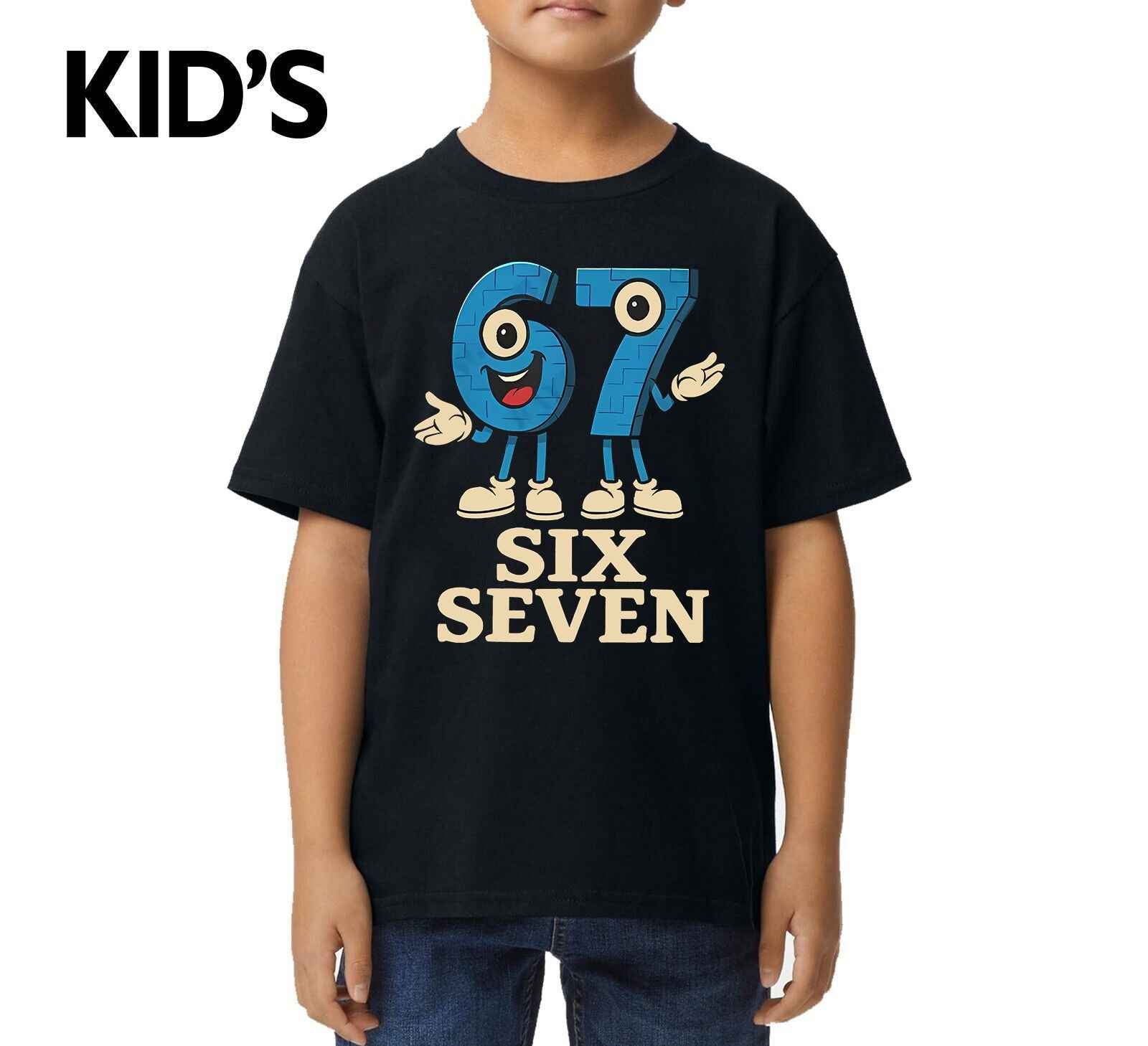 67 Six Seven Funny Number | KID'S T-SHIRT