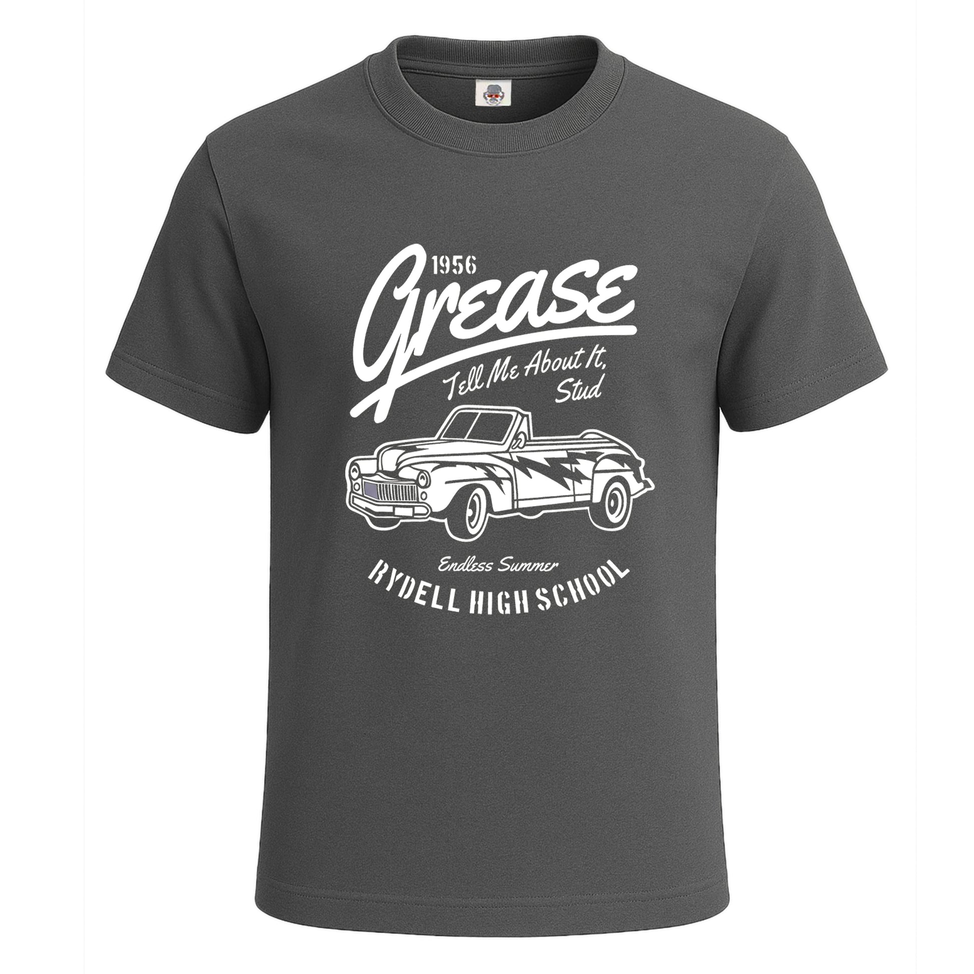 Grease Tell Me About It | T-Shirt For Men's Charcoal Grease Tell Me About It | T-Shirt For Men's