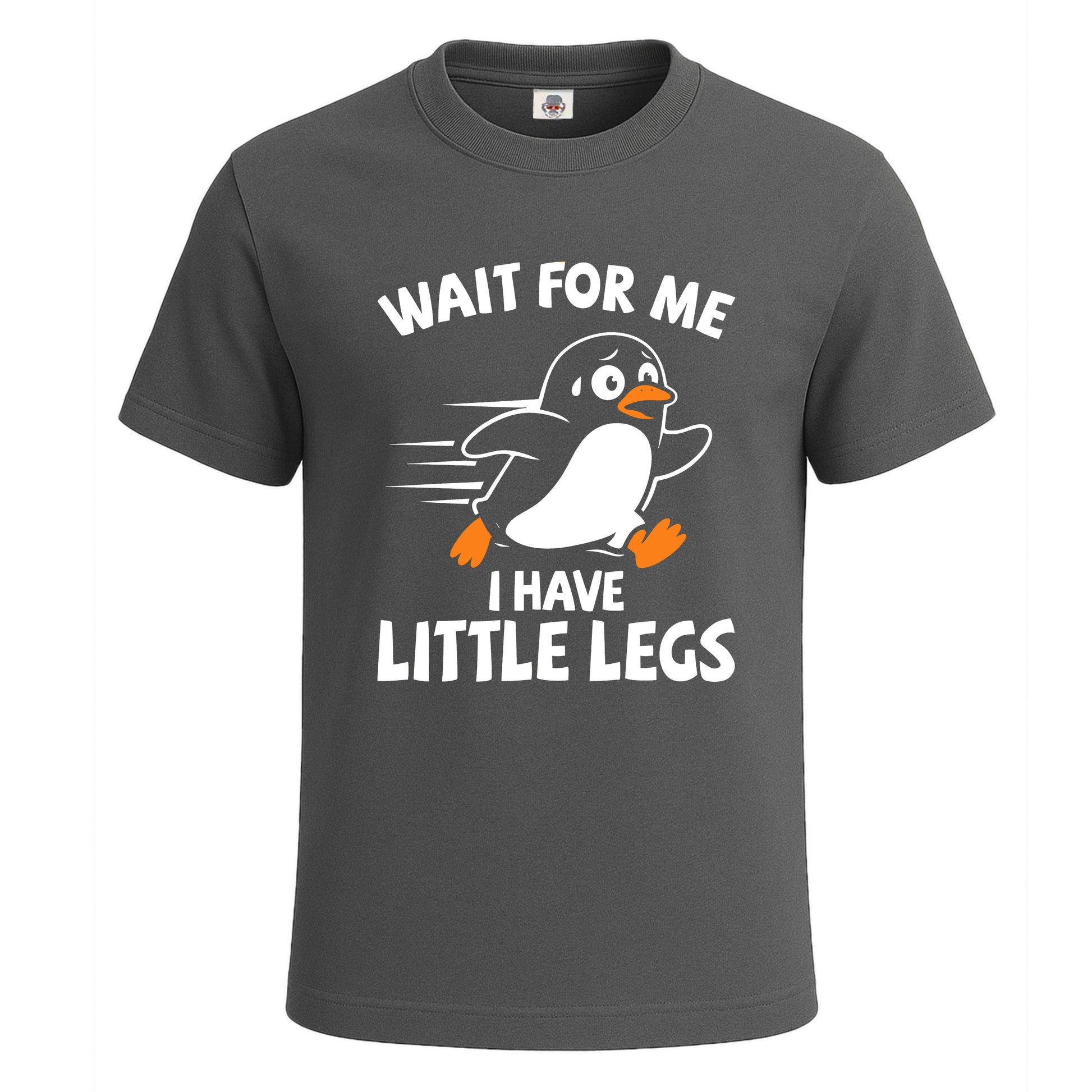 Wait For Me I Have Little | T-Shirt For Men's Charcoal Wait For Me I Have Little | T-Shirt For Men's