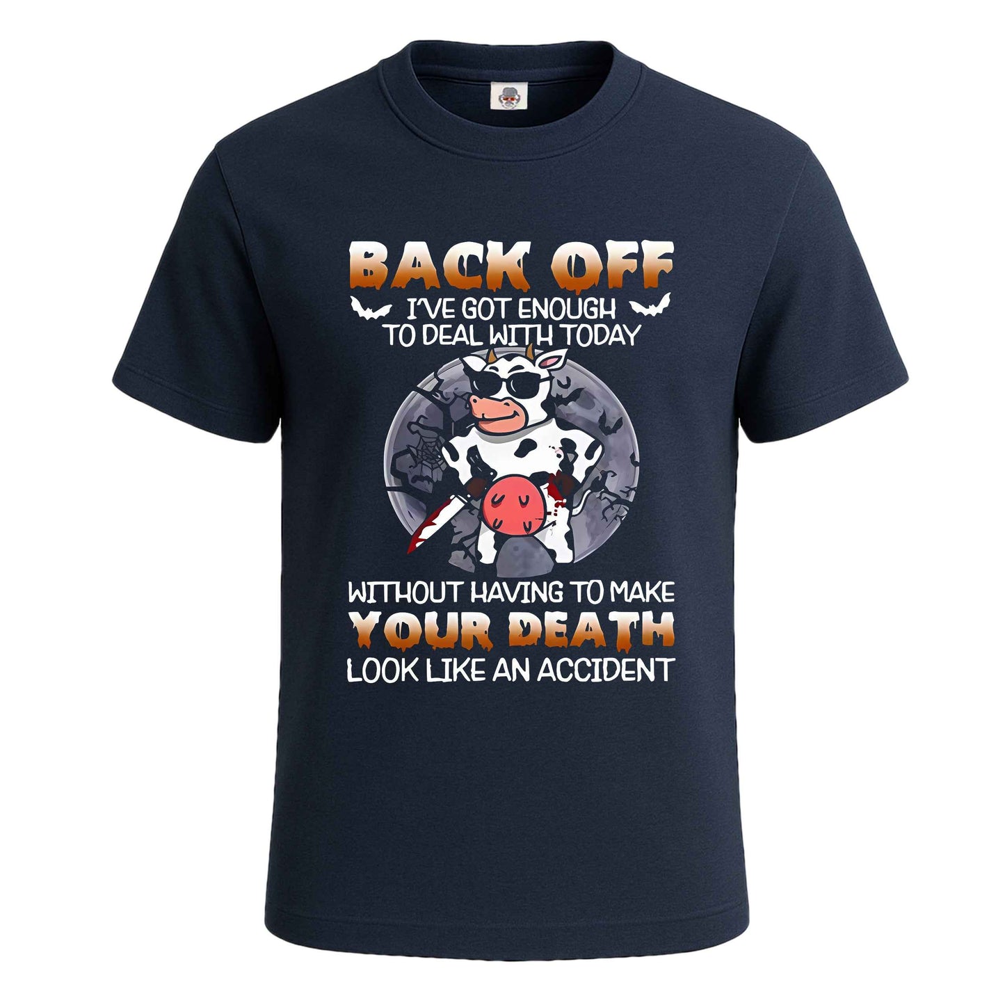 Back Off Funny Angry |T-Shirt For Men's