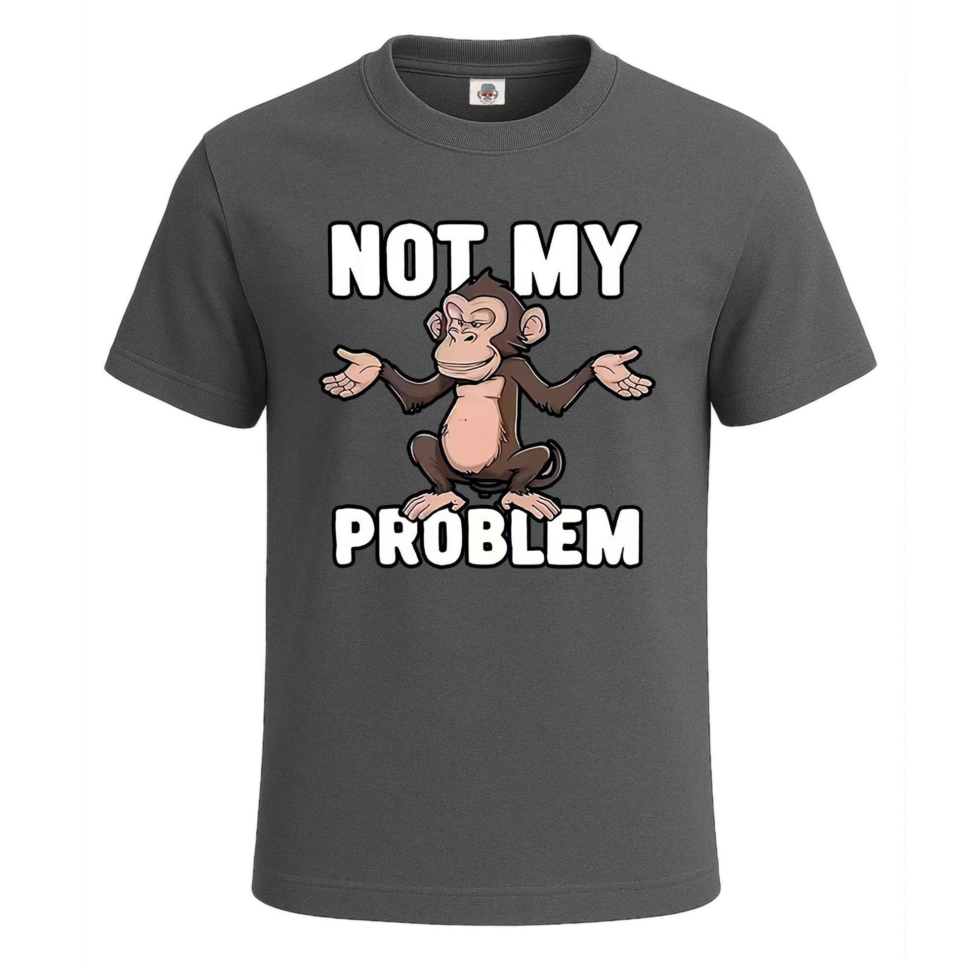 Not My Problem Monkey | T-Shirt For Men's