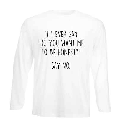 IF I EVER SAY | Men's Long Sleeve