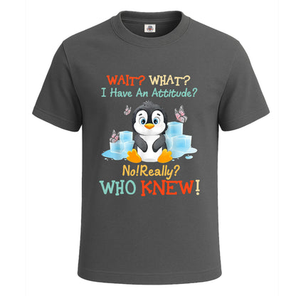 Wait What I Have An | T-Shirt For Men's Charcoal Wait What I Have An | T-Shirt For Men's