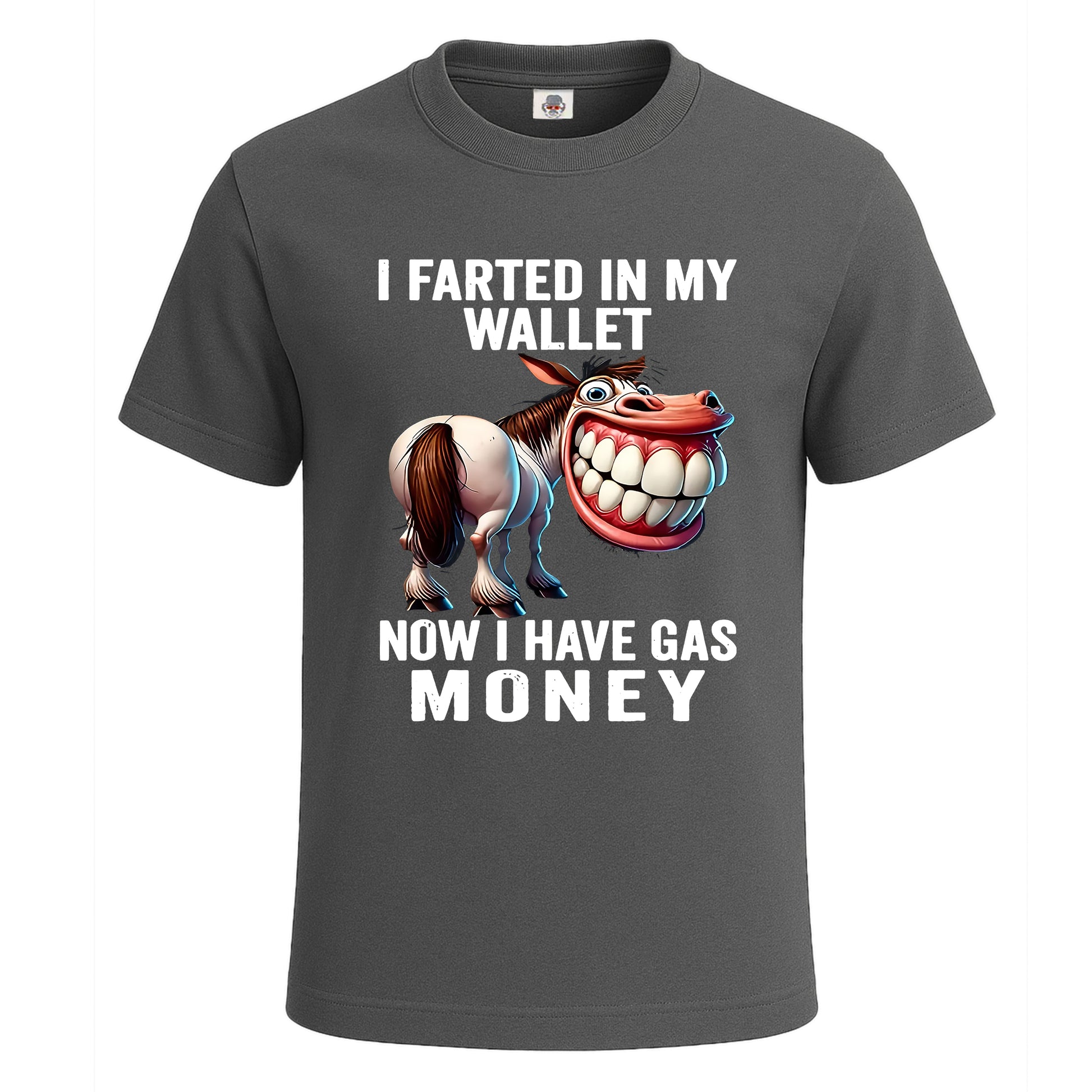 I Farted In My Wallet | T-Shirt For Men's Charcoal I Farted In My Wallet | T-Shirt For Men's