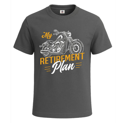 My Retirement Plan | T-Shirt For Men's Charcoal My Retirement Plan | T-Shirt For Men's