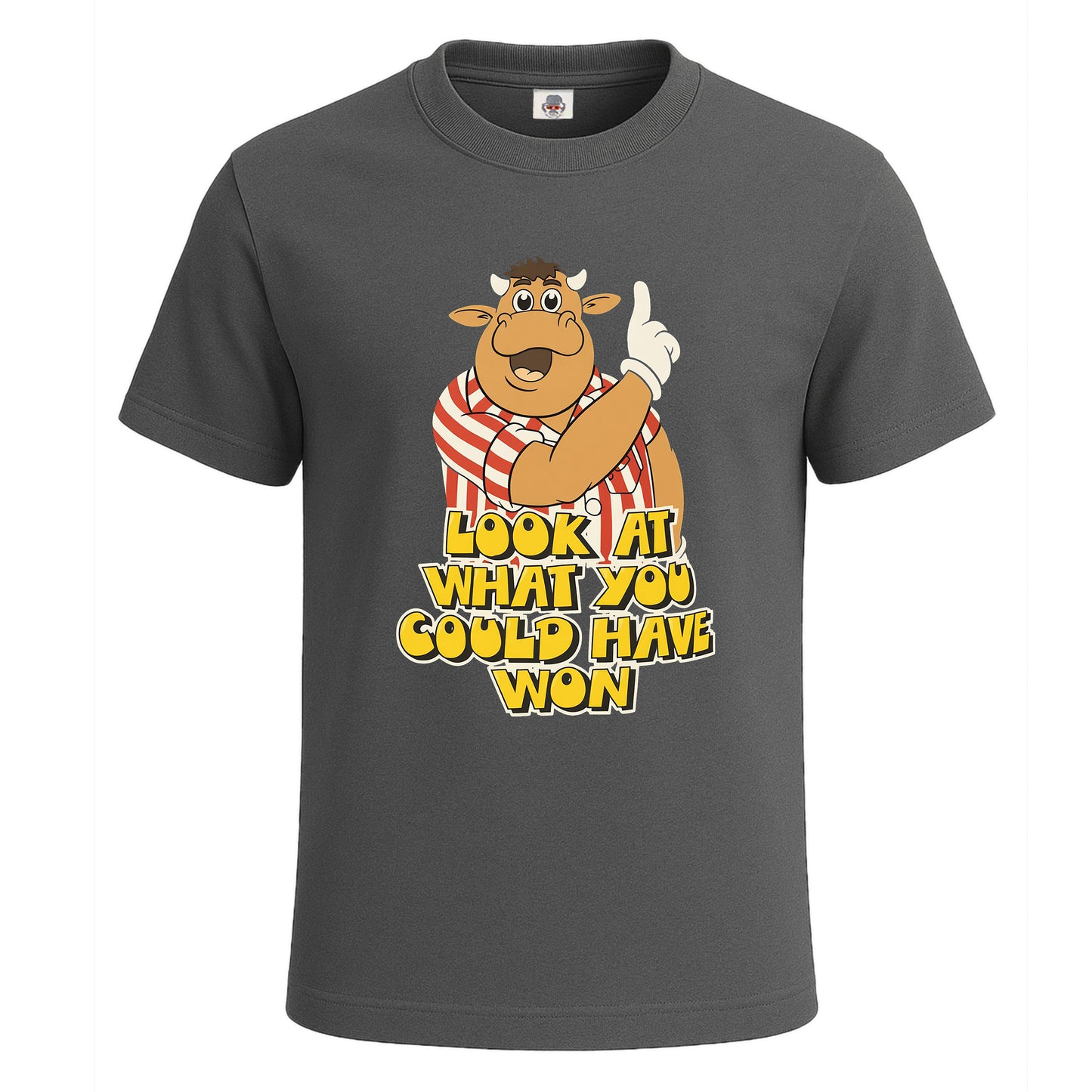 Look At What You Could | T-Shirt For Men's Charcoal Look At What You Could | T-Shirt For Men's