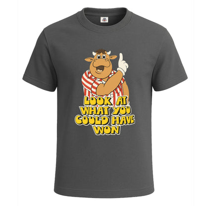 Look At What You Could | T-Shirt For Men's Charcoal Look At What You Could | T-Shirt For Men's