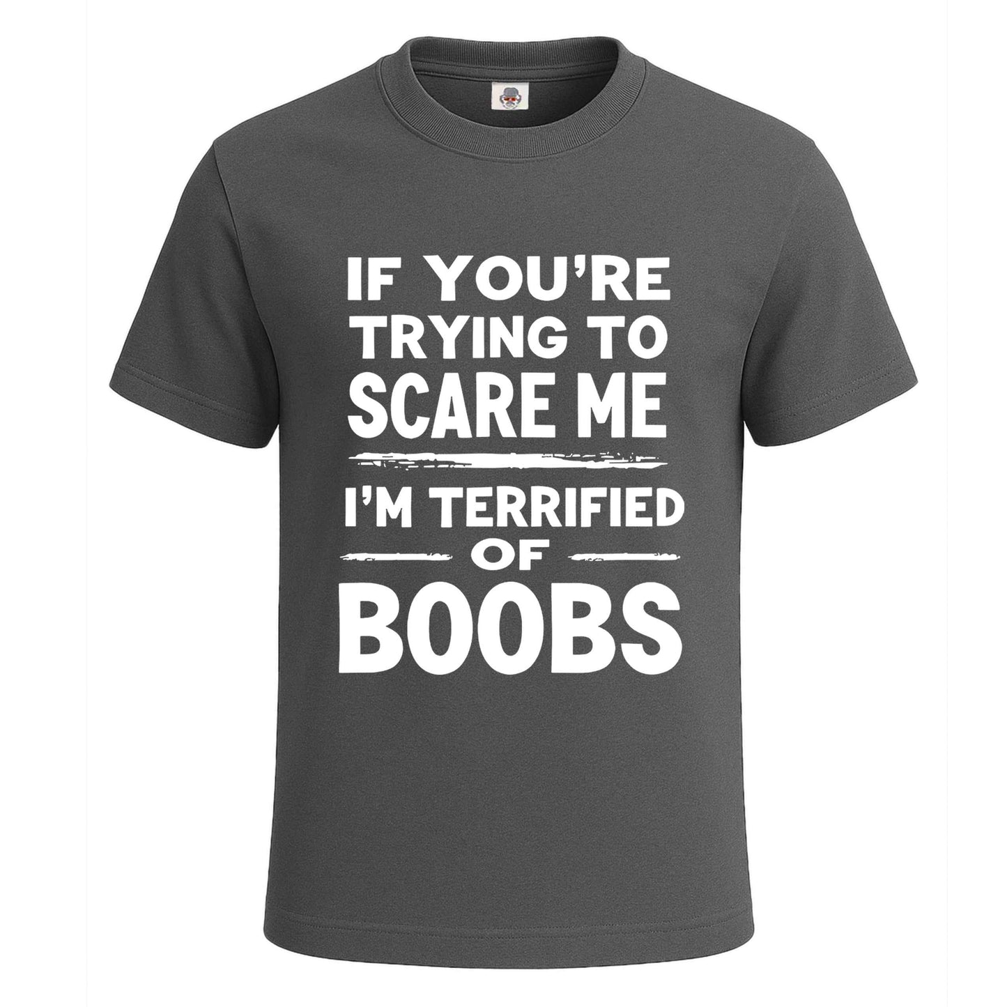 IF YOU'RE TRYING | T-Shirt For Men's Charcoal IF YOU'RE TRYING | T-Shirt For Men's
