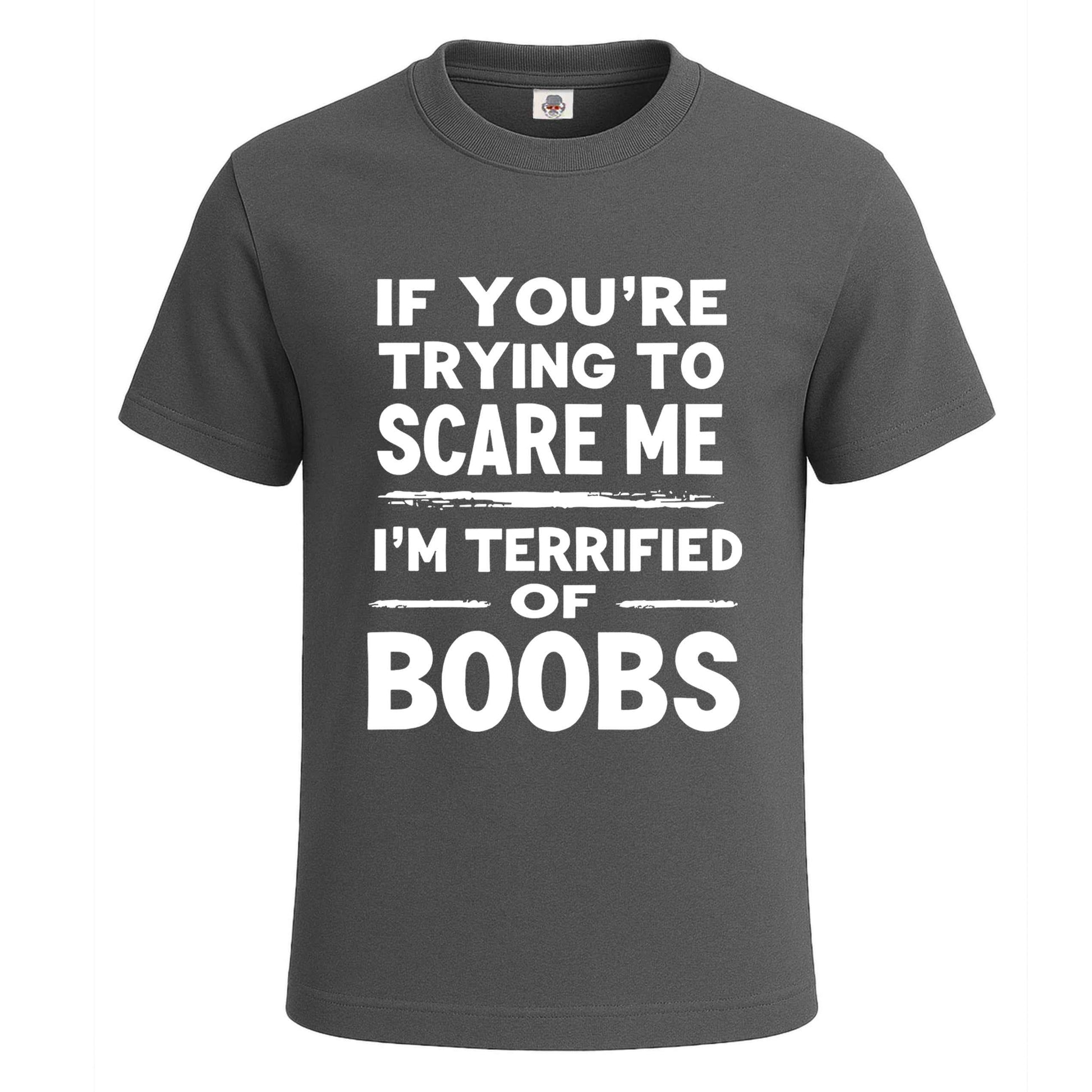 IF YOU'RE TRYING | T-Shirt For Men's Charcoal IF YOU'RE TRYING | T-Shirt For Men's