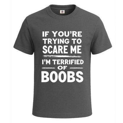 IF YOU'RE TRYING | T-Shirt For Men's Charcoal IF YOU'RE TRYING | T-Shirt For Men's