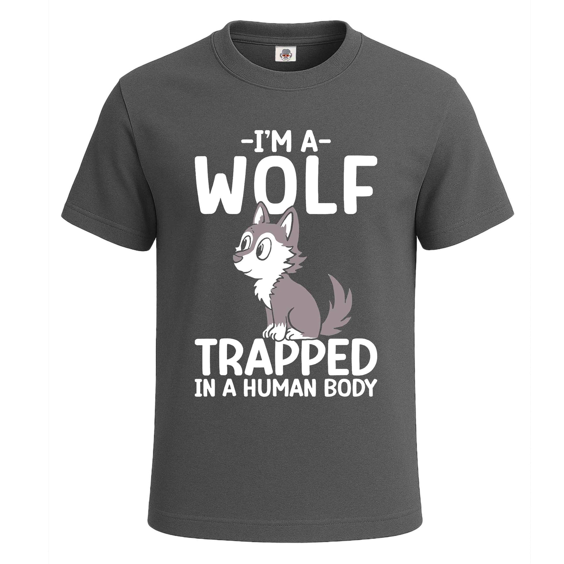 I Am A Wolf Trapped | T-Shirt For Men's