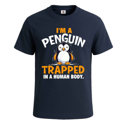 I'm A Penguins | T-Shirt For Men's NAVY T-SHIRT I'm A Penguins | T-Shirt For Men's