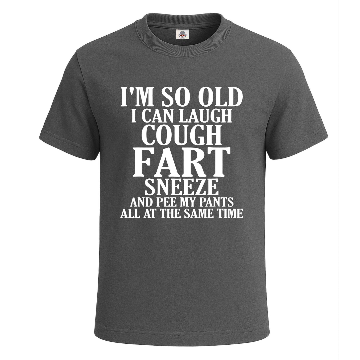 I'M SO OLD I CAN LAUGH | T-Shirt For Men's Charcoal I'M SO OLD I CAN LAUGH | T-Shirt For Men's