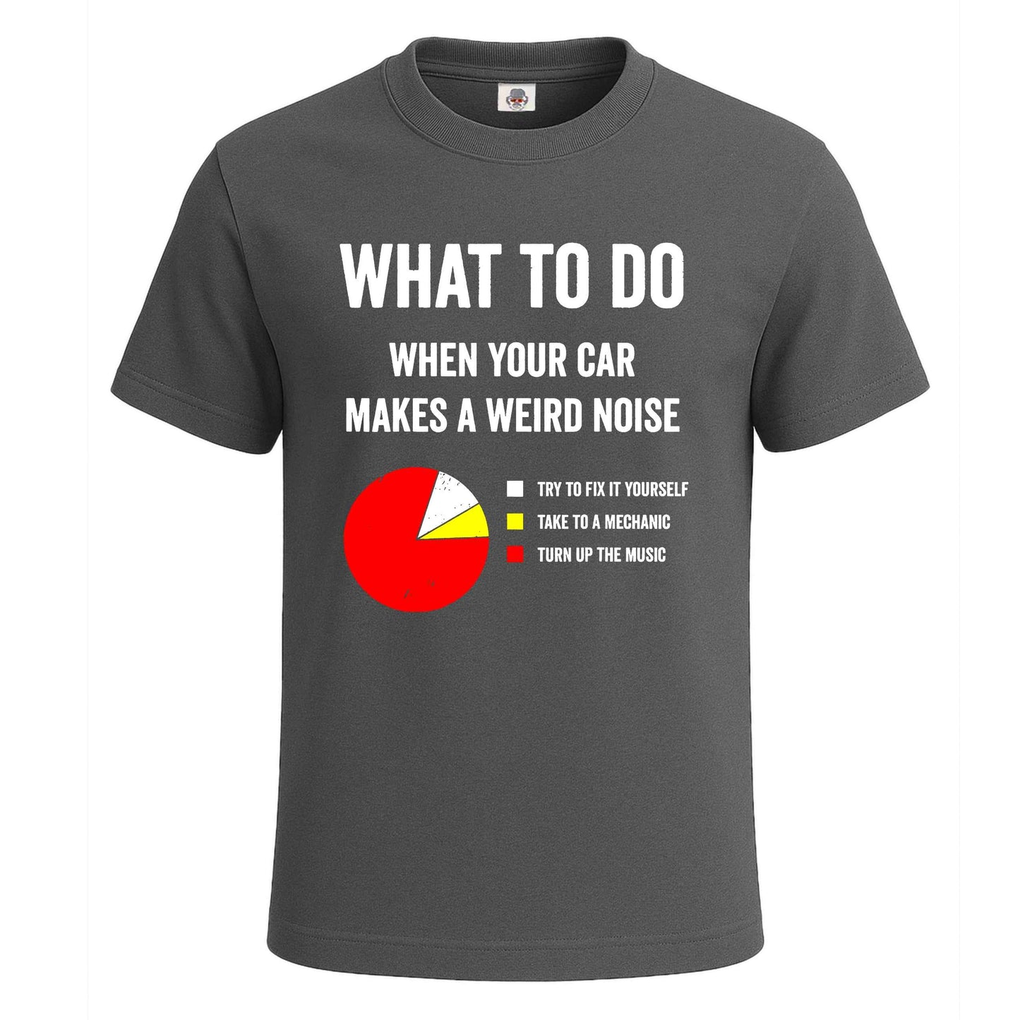 What You Do When | T-Shirt For Men's Charcoal What You Do When | T-Shirt For Men's