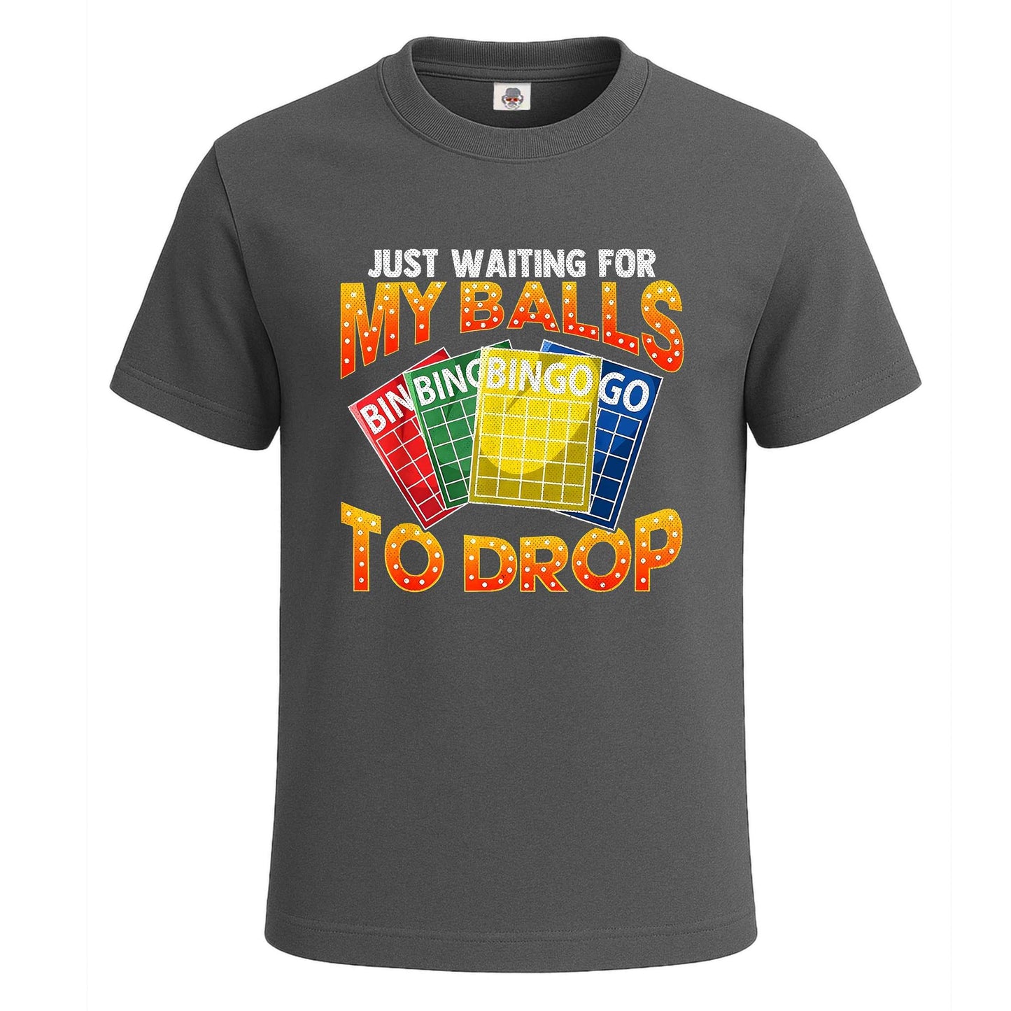 Just Waiting For My Balls | T-Shirt For Men's