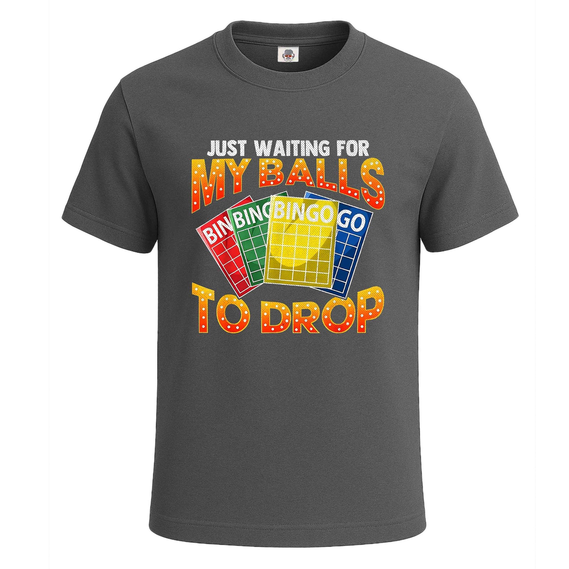 Just Waiting For My Balls | T-Shirt For Men's